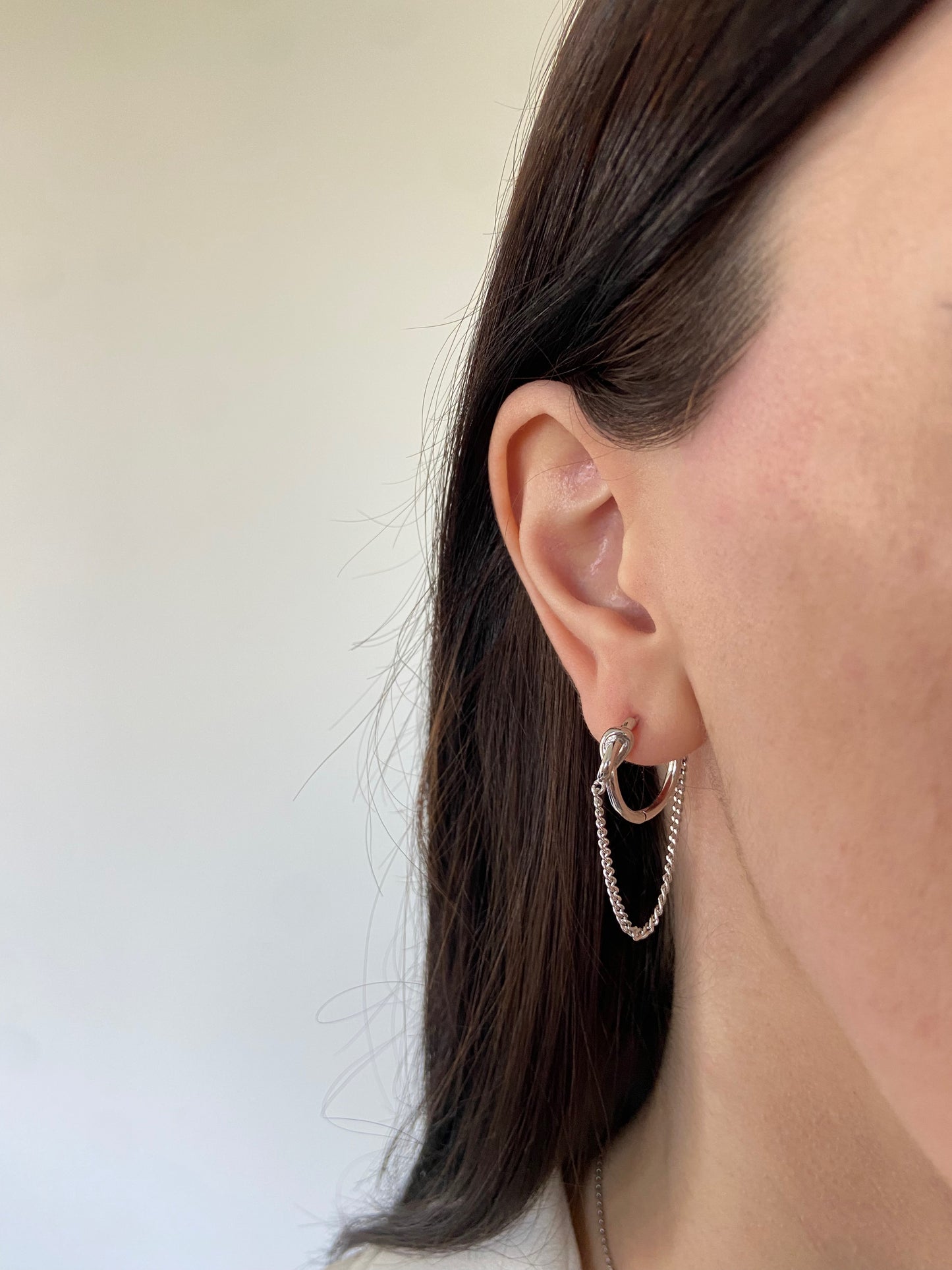 Сережки Chain Knot