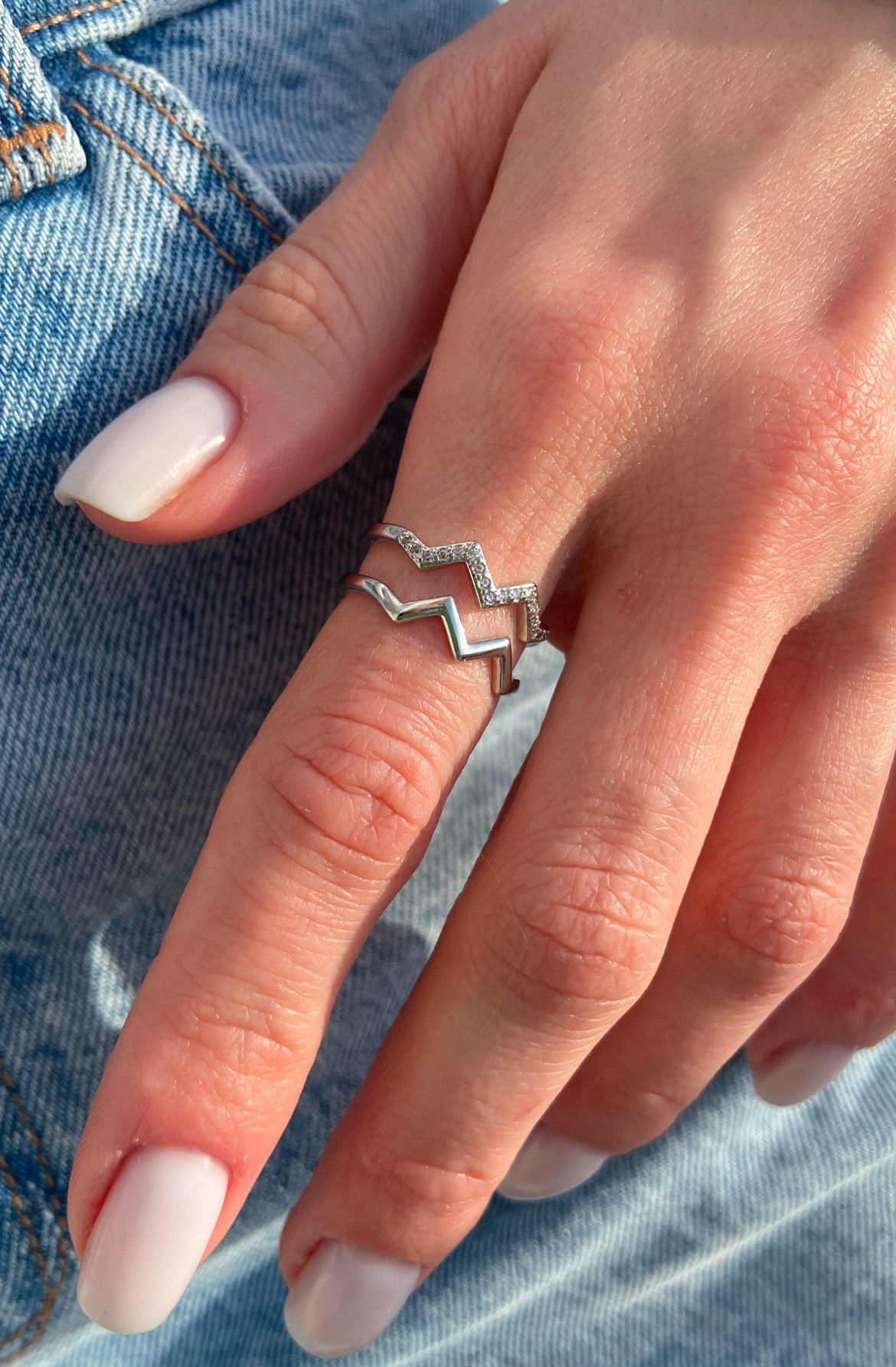 Каблучка Zigzag