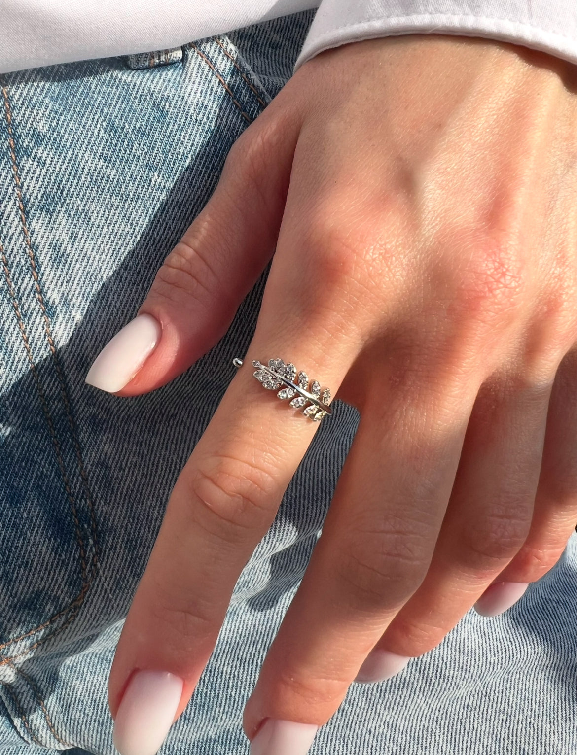 Каблучка Leafline