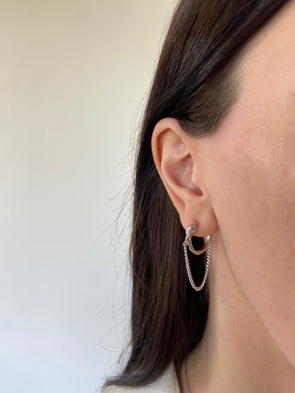 Сережки Chain Knot