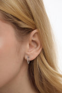 Сережки Crossline Hoop