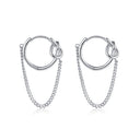 Сережки Chain Knot