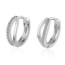 Сережки Crossline Hoop